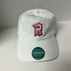 NWT Rutgers Scarlet Knights Legacy Relaxed Twill White Baseball Cap Adult ADJ
